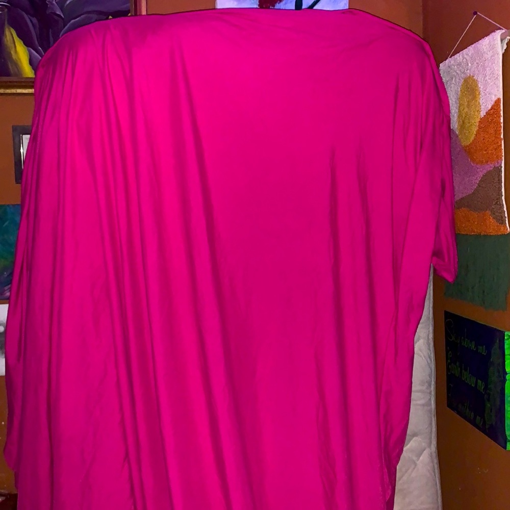 Queen size pink sheet